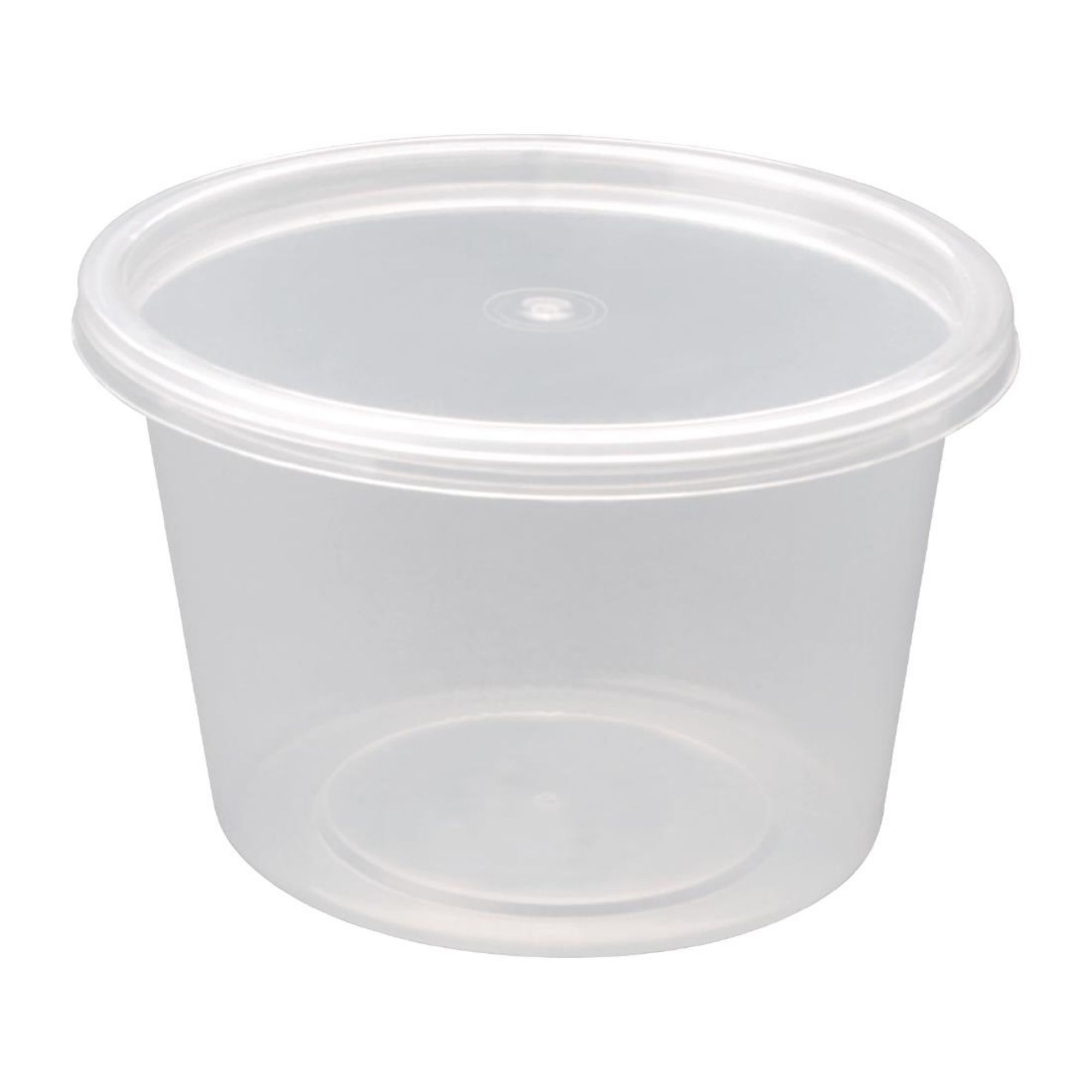 Picture of Fiesta Recyclable Plastic Microwavable Deli Pots 100ml (100 pack)