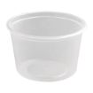 Picture of Fiesta Recyclable Plastic Microwavable Deli Pots 100ml (100 pack) - CT286