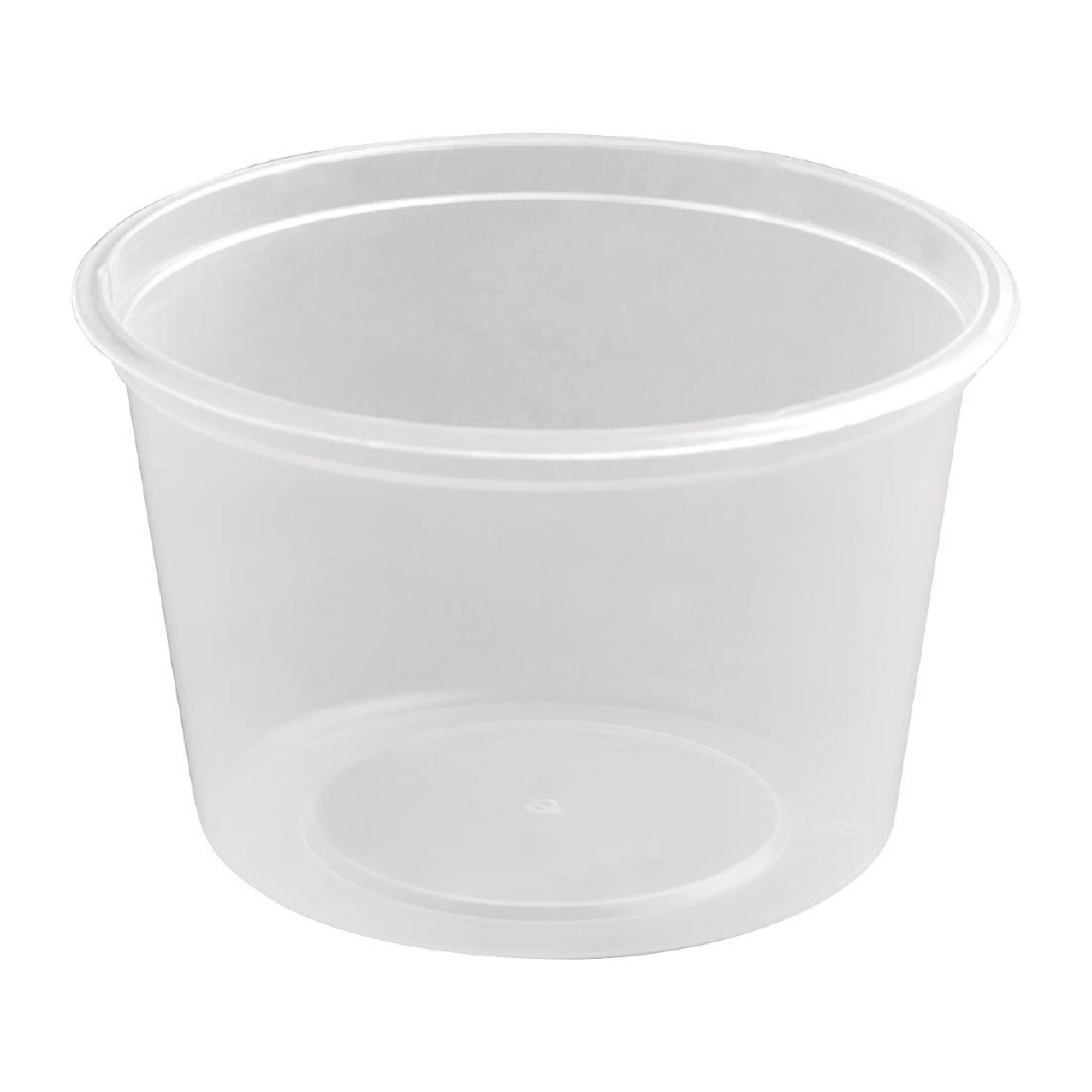 Picture of Fiesta Recyclable Plastic Microwavable Deli Pots 100ml (100 pack)