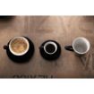 Picture of Olympia Cafe Cappuccino Cups Black 340ml (12 Pack) - CU954
