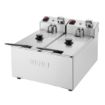 Picture of Buffalo Twin Tank Twin Basket 2x3Ltr Countertop Fryer 2x2kW - CU615