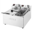 Picture of Buffalo Twin Tank Twin Basket 2x3Ltr Countertop Fryer 2x2kW - CU615