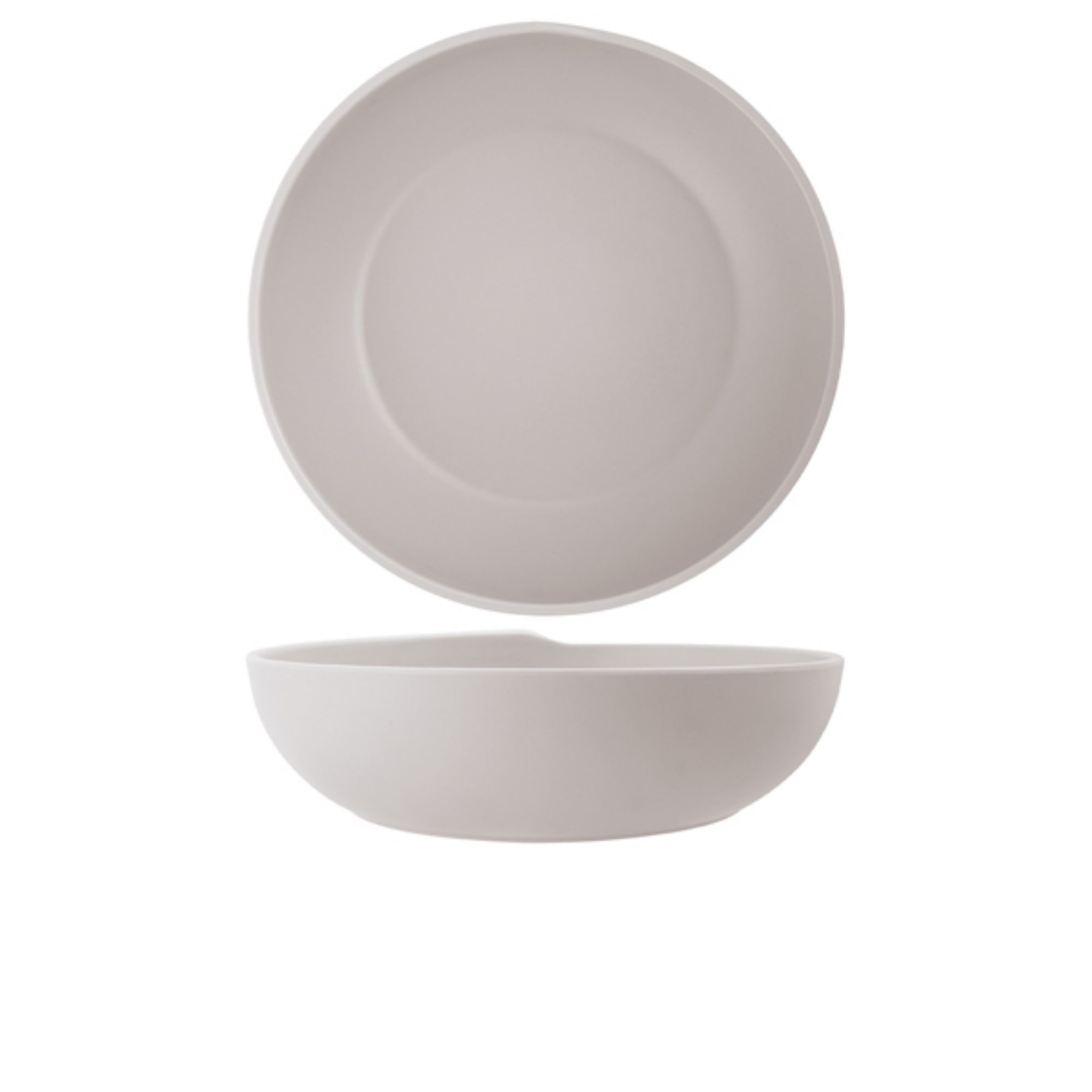 Picture of White Copenhagen Melamine Bowl 28 x 7.5cm - Pack of 4 - CP280945
