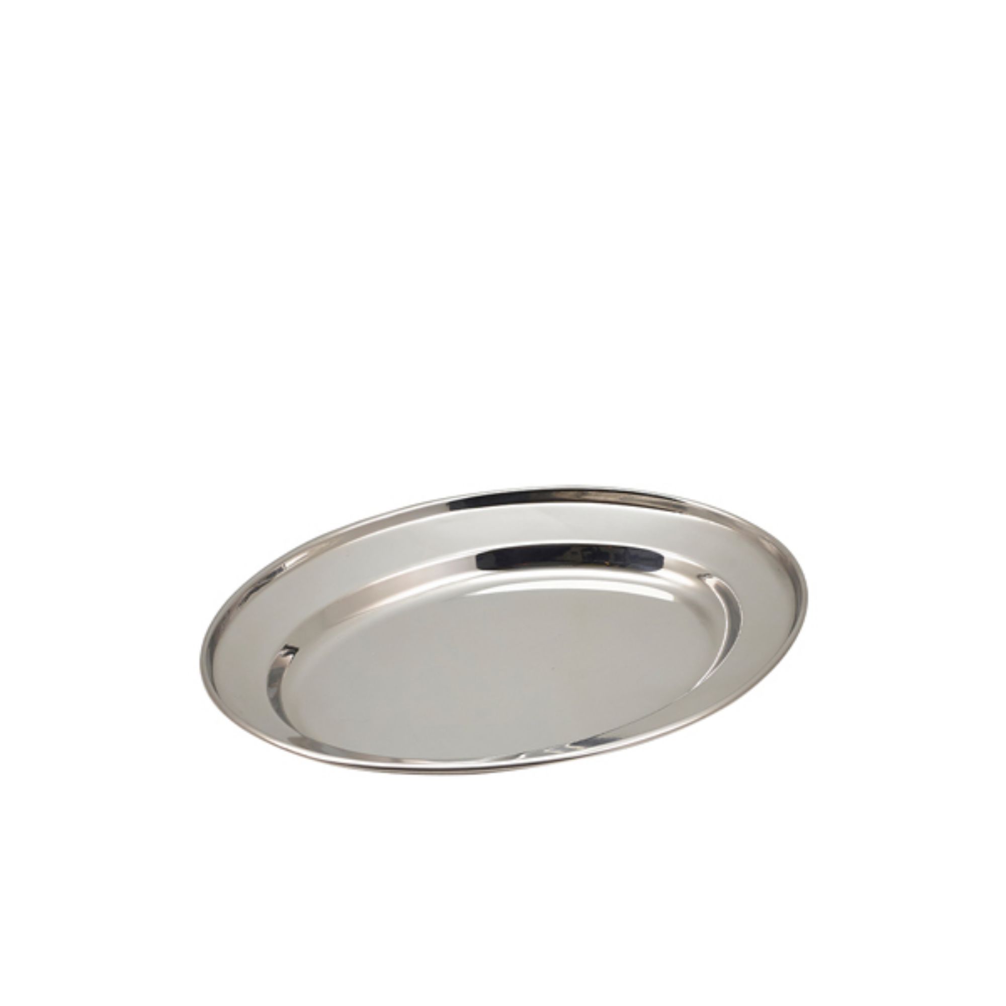 Picture of GenWare Stainless Steel Oval Flat 22cm/ 9" - 1065