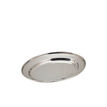 Picture of GenWare Stainless Steel Oval Flat 22cm/ 9"