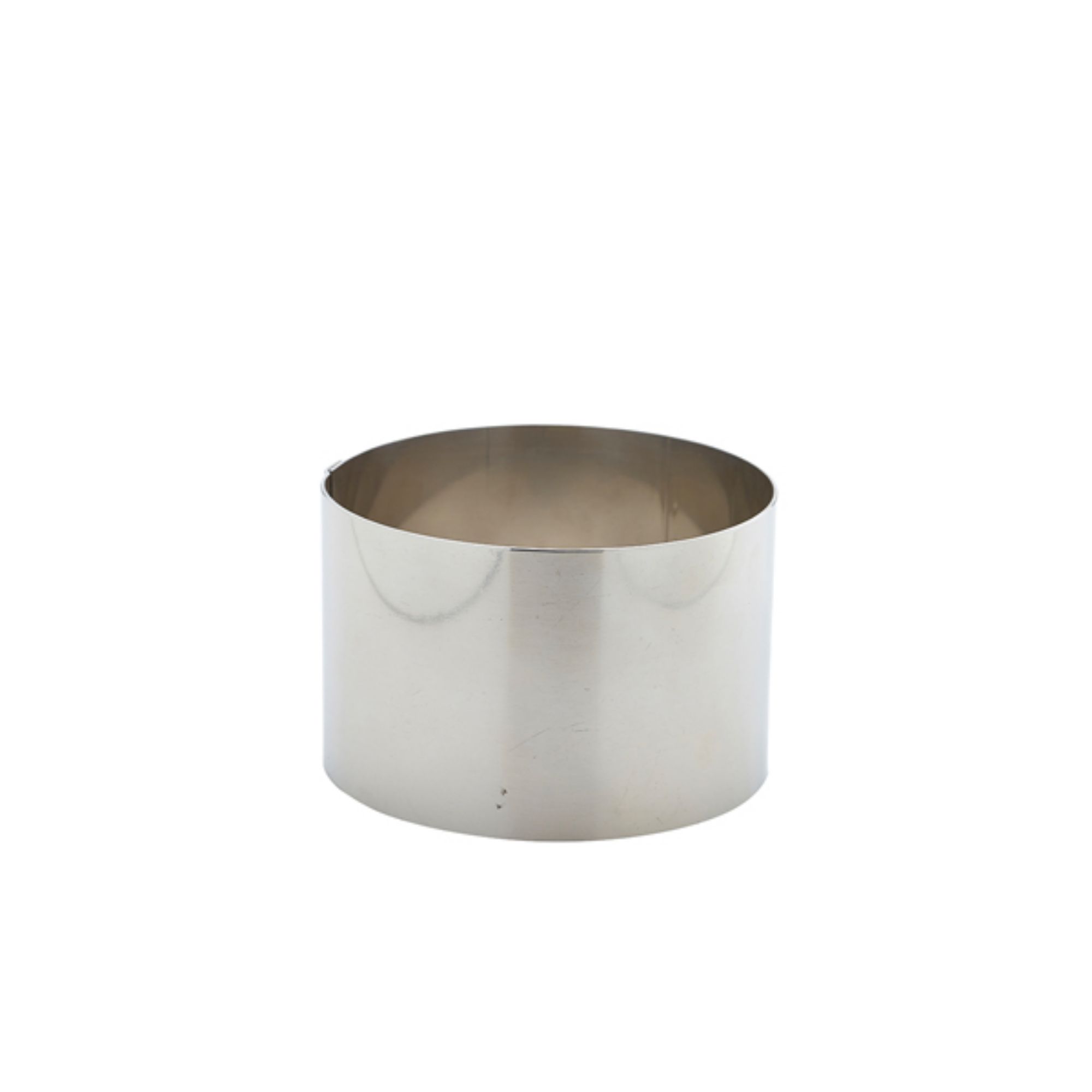 Picture of Stainless Steel Mousse Ring 9x6cm - Pack of 12 - MR96