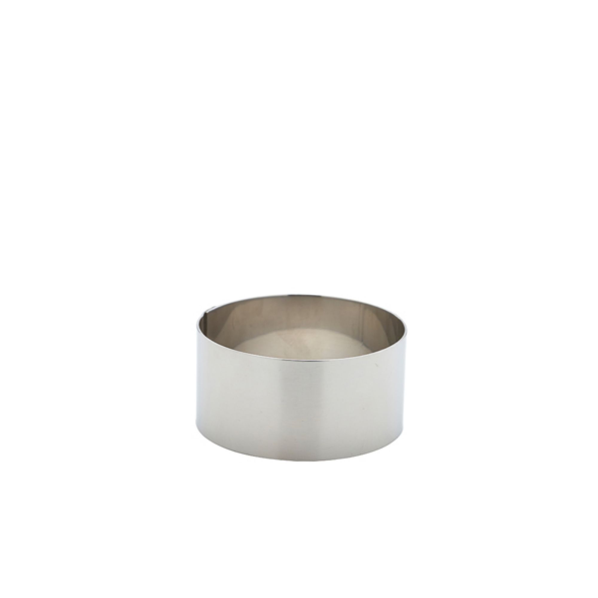 Picture of Stainless Steel Mousse Ring 7x3.5cm - Pack of 12 - MR735
