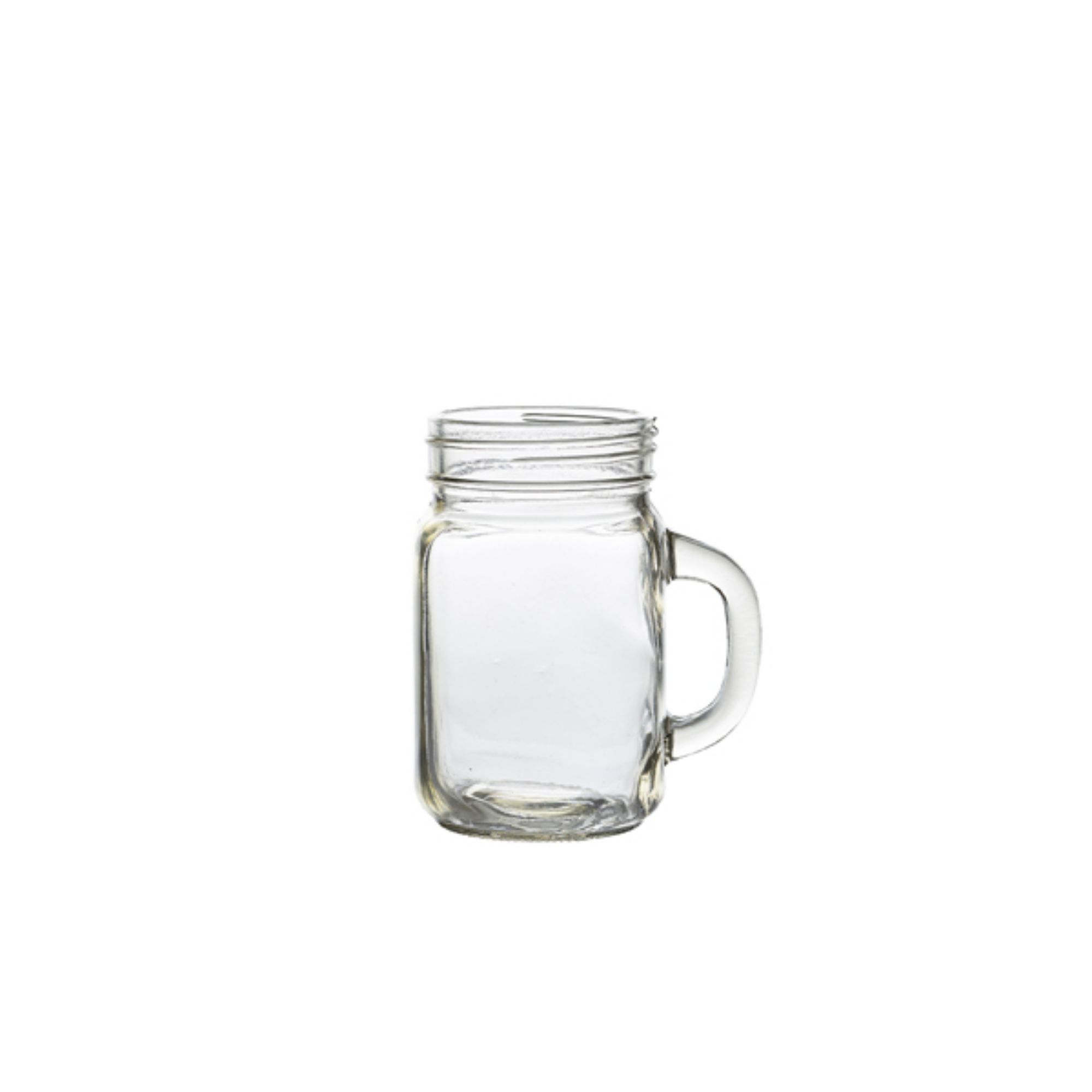Picture of Genware Glass Mason Jar 43.5cl/ 14.7oz - Pack of 12 - MAS450