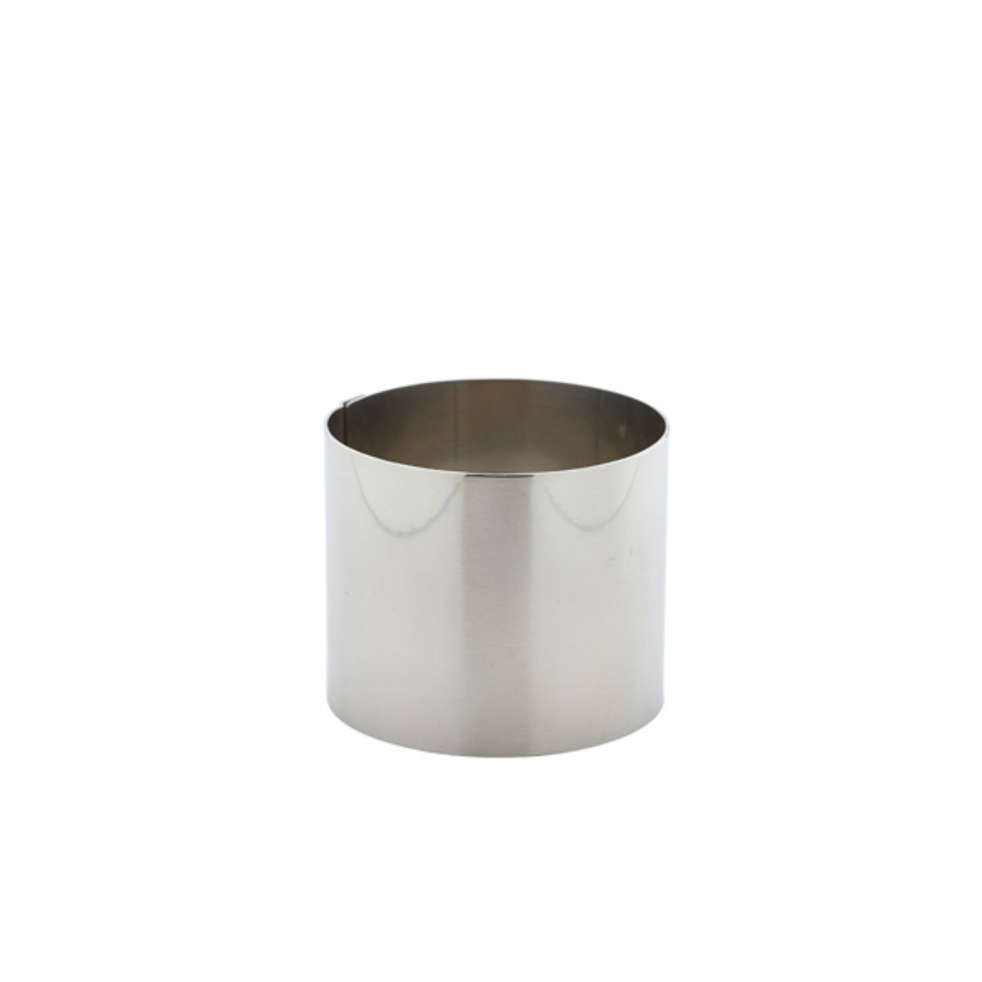 Picture of Stainless Steel Mousse Ring 7x6cm - Pack of 12 - MR76