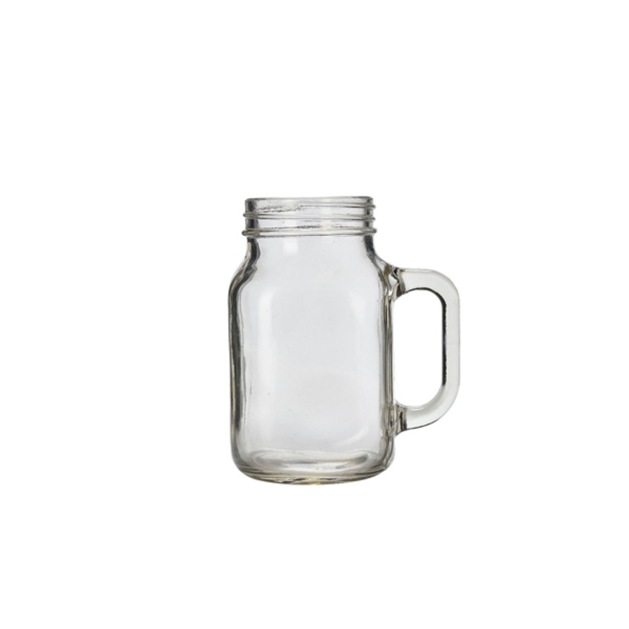 Picture of Genware Glass Mason Jar 50cl/ 17.5oz - Pack of 12 - MAS500
