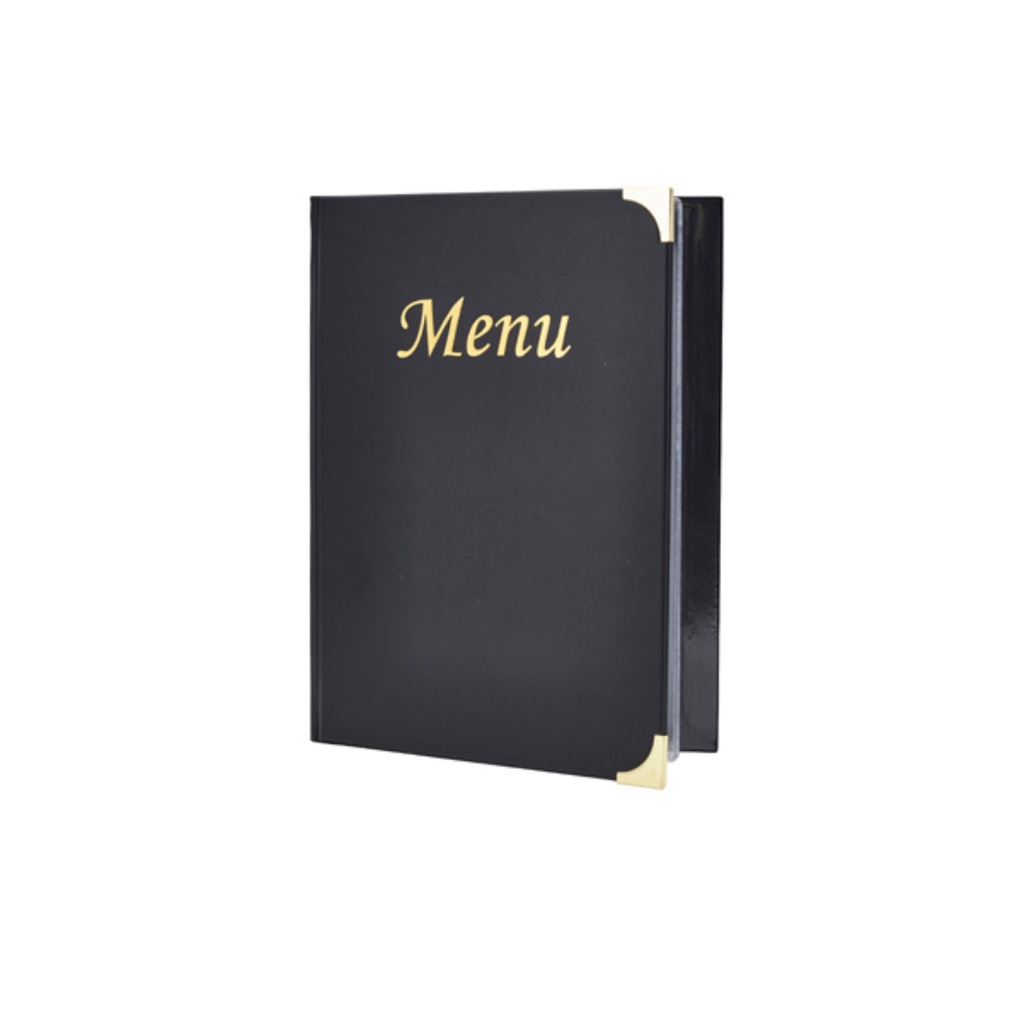 Picture of A4 Menu Holder Black 8 Pages - MC-BRA4-BL