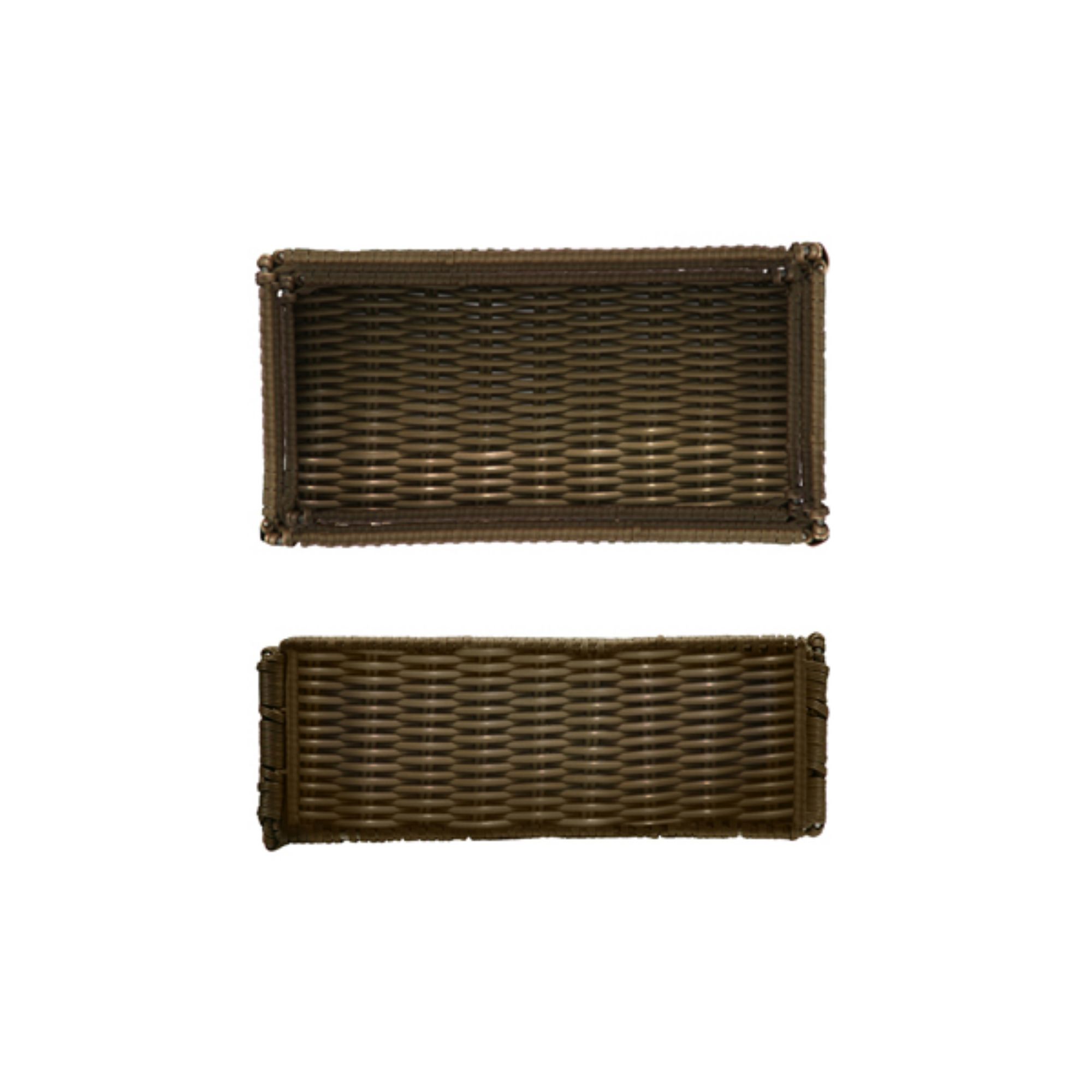 Picture of Foldable Polywicker GN1/3 Basket 32.5 x 17.6 x 10cm - LB130109