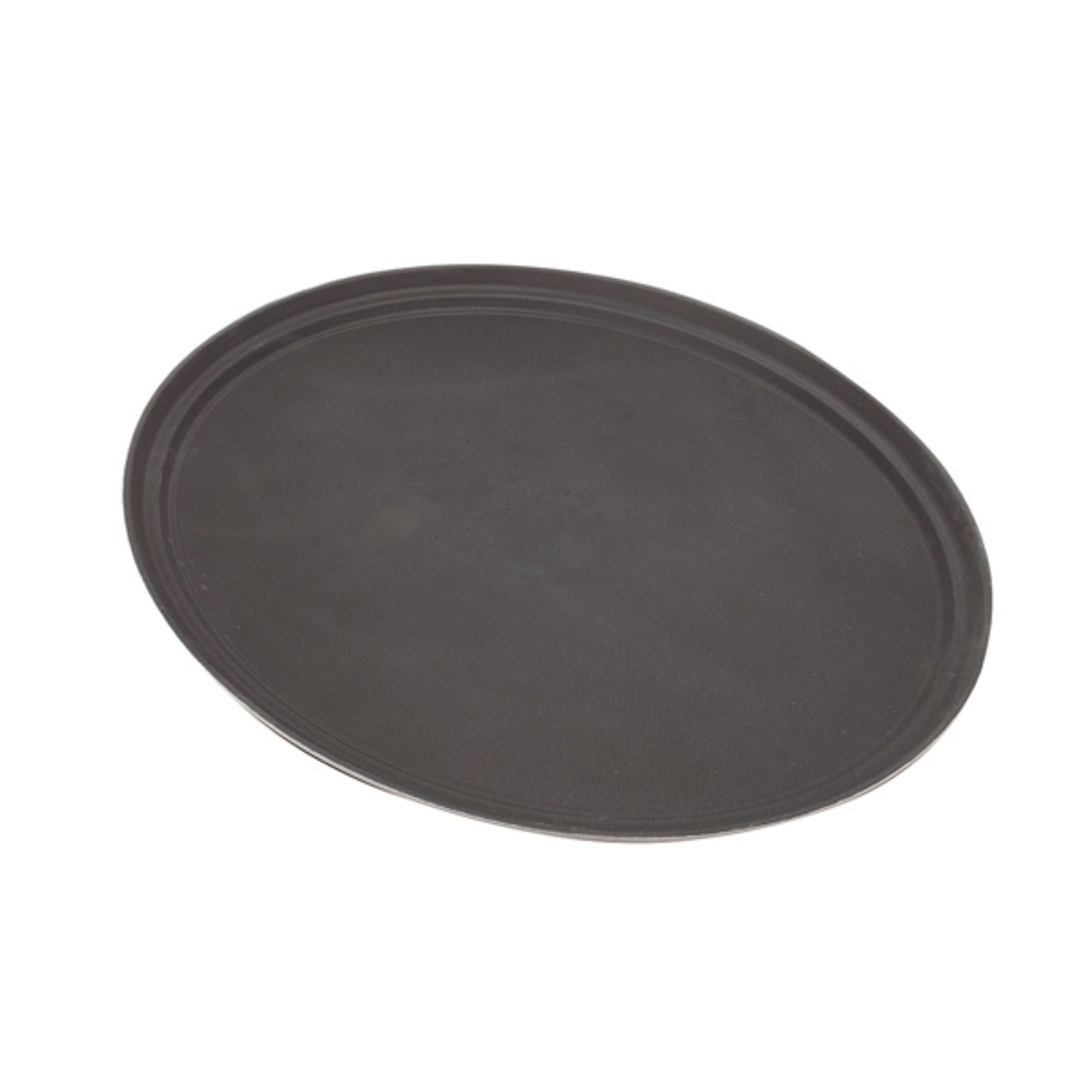 Picture of Gengrip 27" Oval Non-Slip Tray Black - GG2700BLK