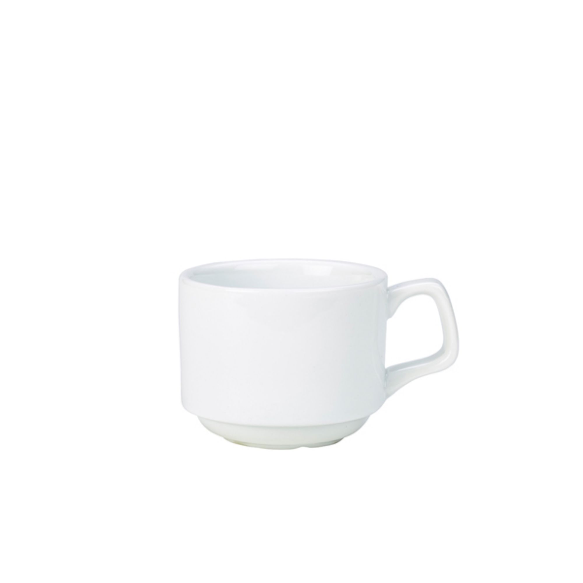 Picture of Genware Porcelain Stacking Cup 20cl/ 7oz - Pack of 6 - 322107