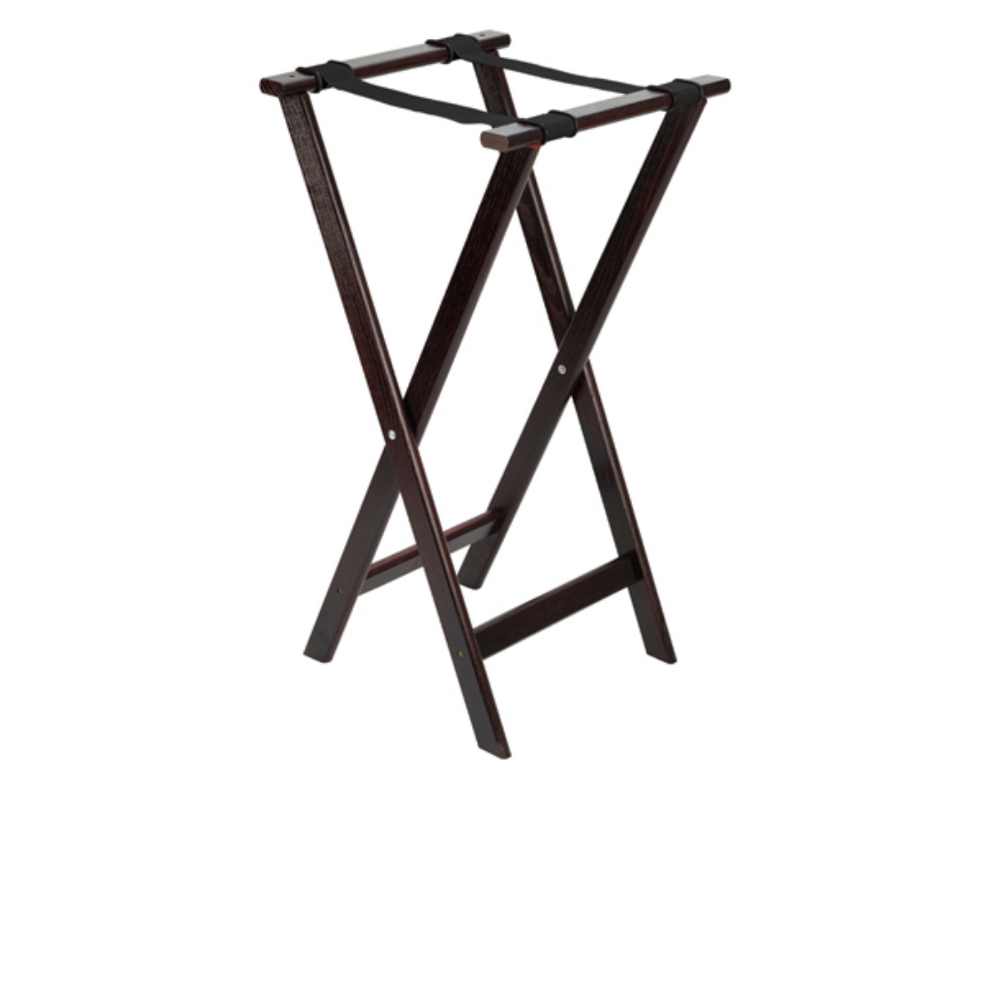 Picture of Mahogany Tray Stand 33"/ 840mm High 16.5"/ 420mm Wide - 1815WD