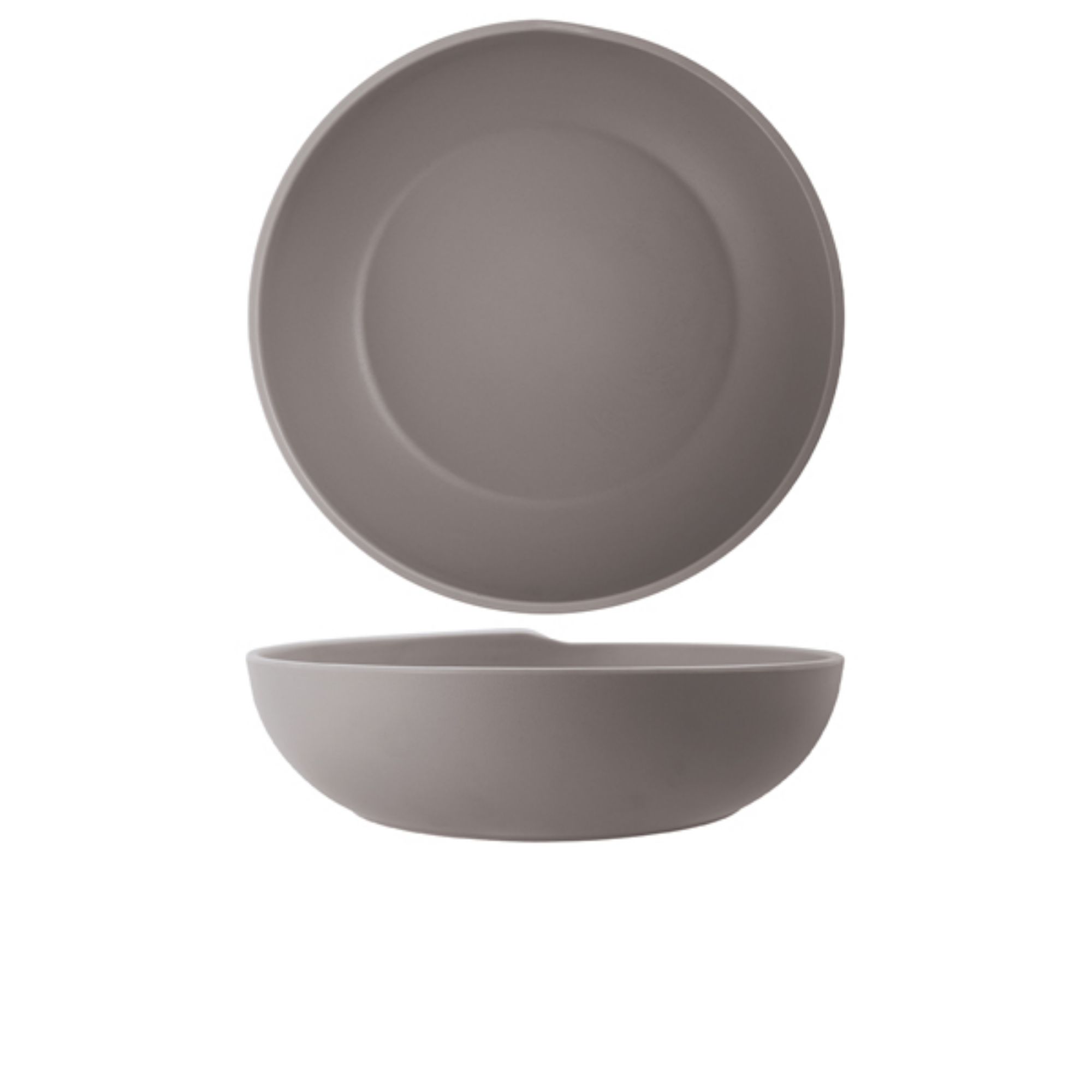 Picture of Sand Brown Copenhagen Melamine Bowl 28 x 7.5cm - Pack of 4 - CP280946