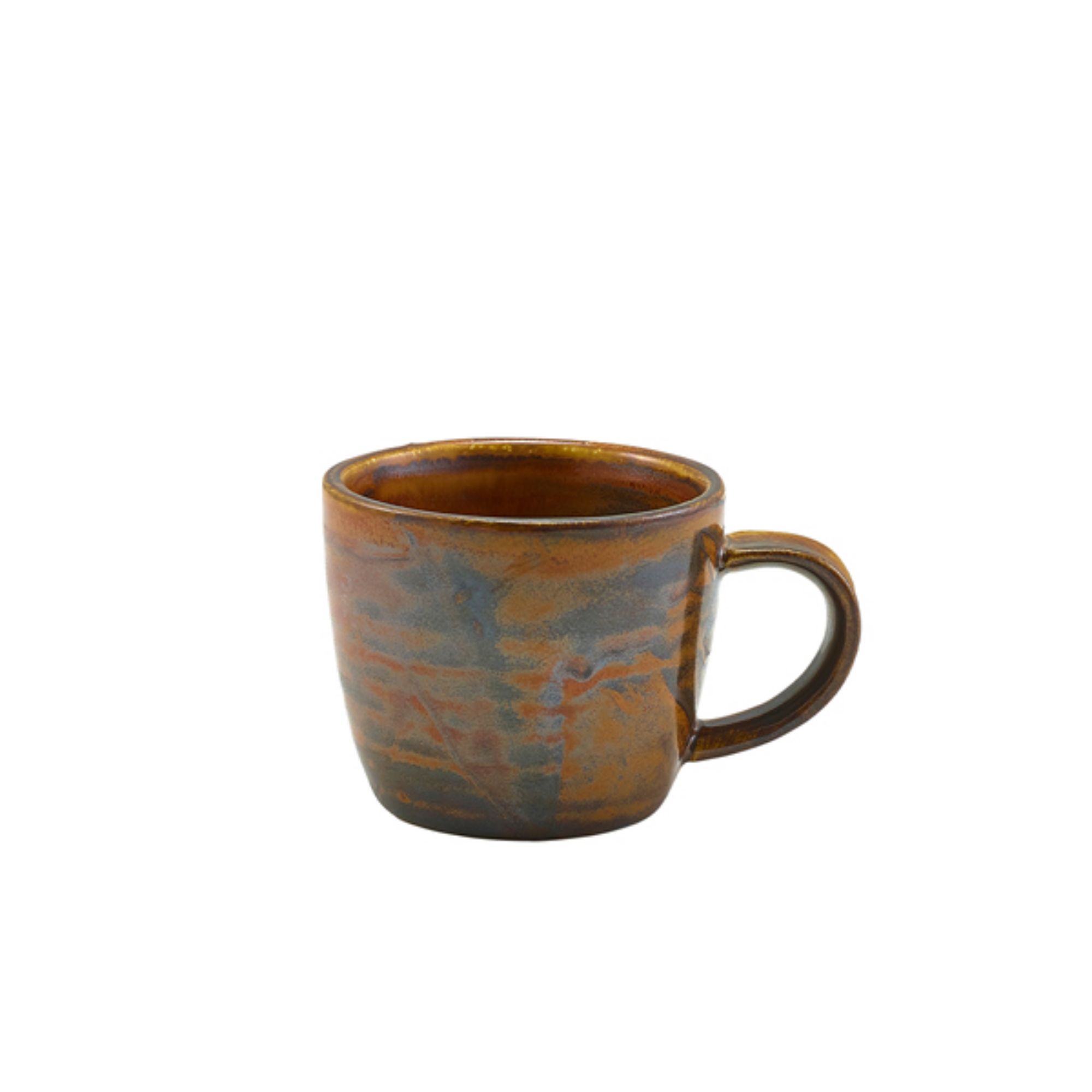 Picture of Terra Porcelain Rustic Copper Espresso Cup 9cl/ 3oz - Pack of 6 - CUP-PRC9