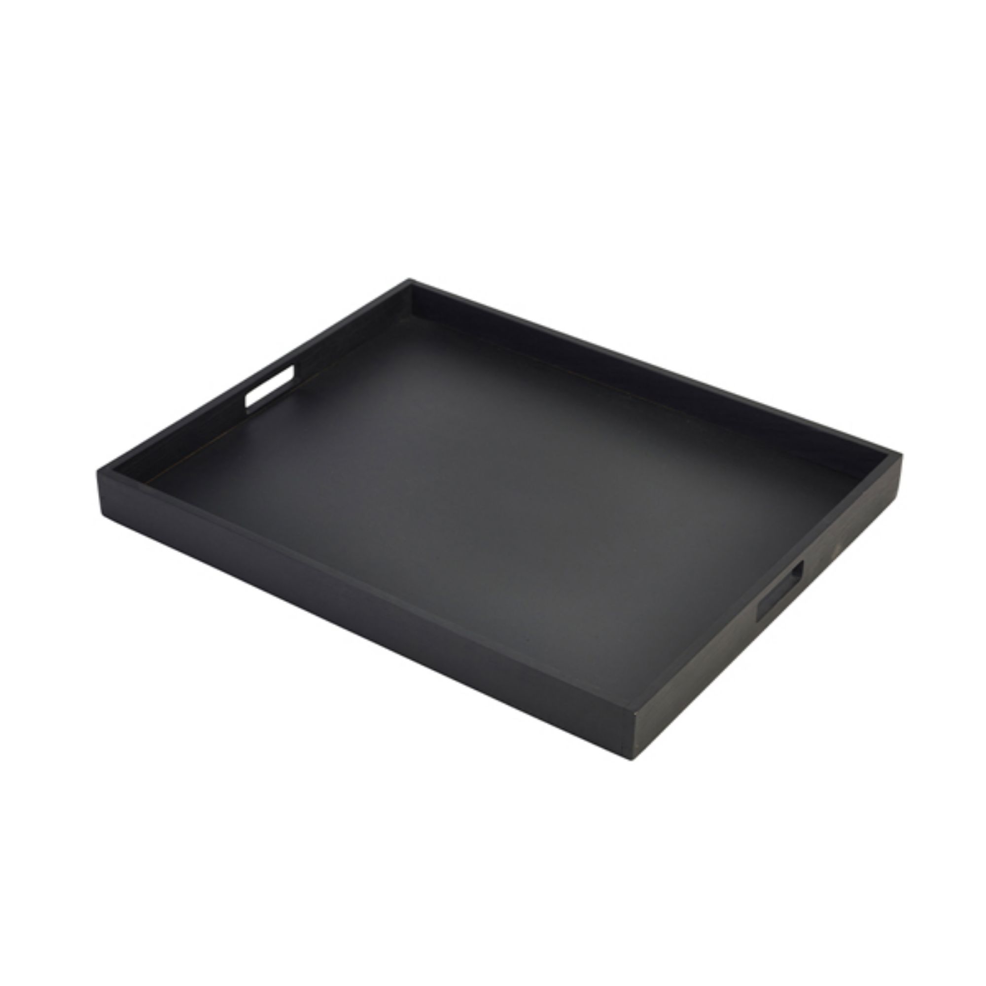 Picture of Solid Black Butlers Tray 53.5 x 42.5 x 4.5cm - BT5342BK