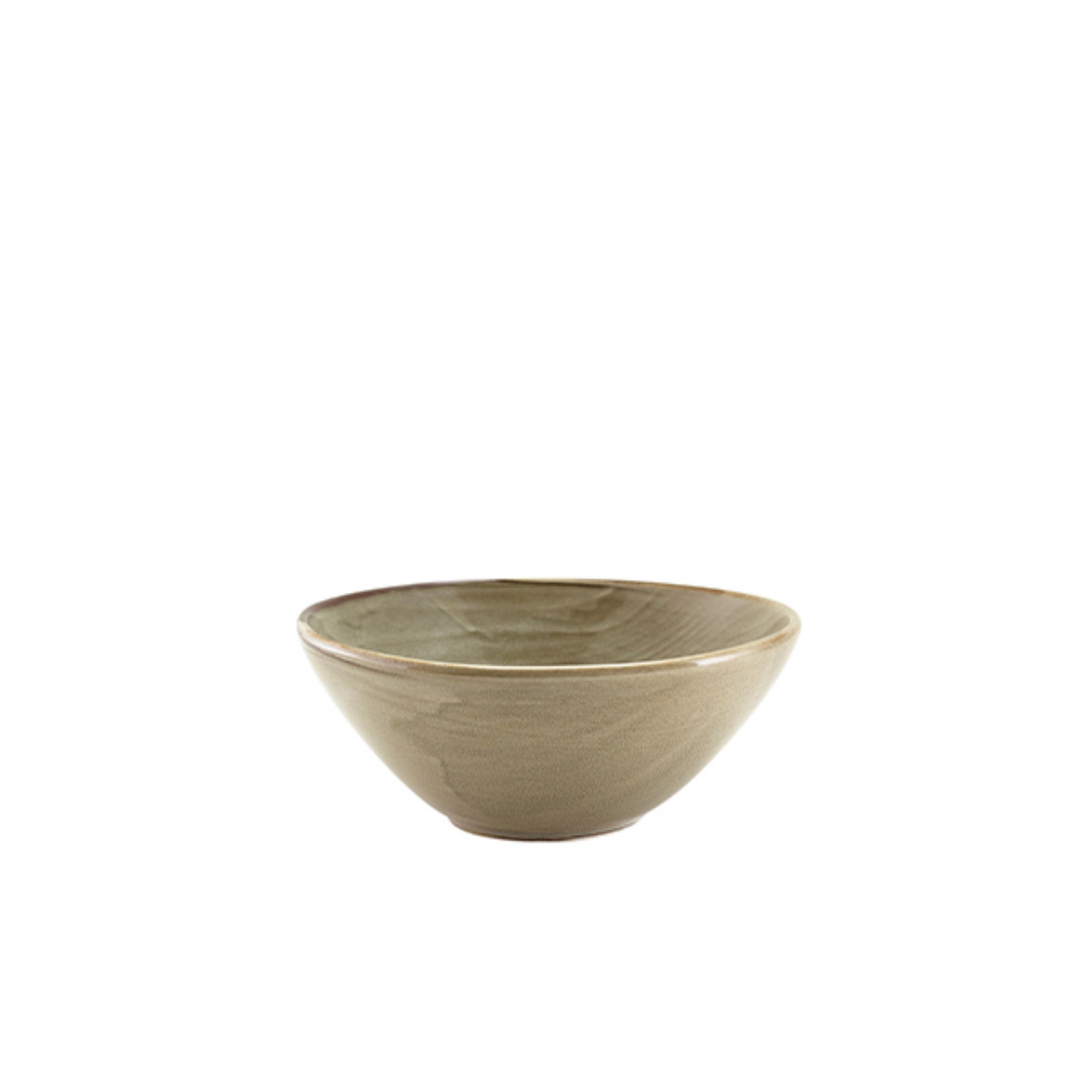 Picture of Terra Porcelain Grey Organic Bowl 16.5cm - Pack of 6 - BW-PGG16