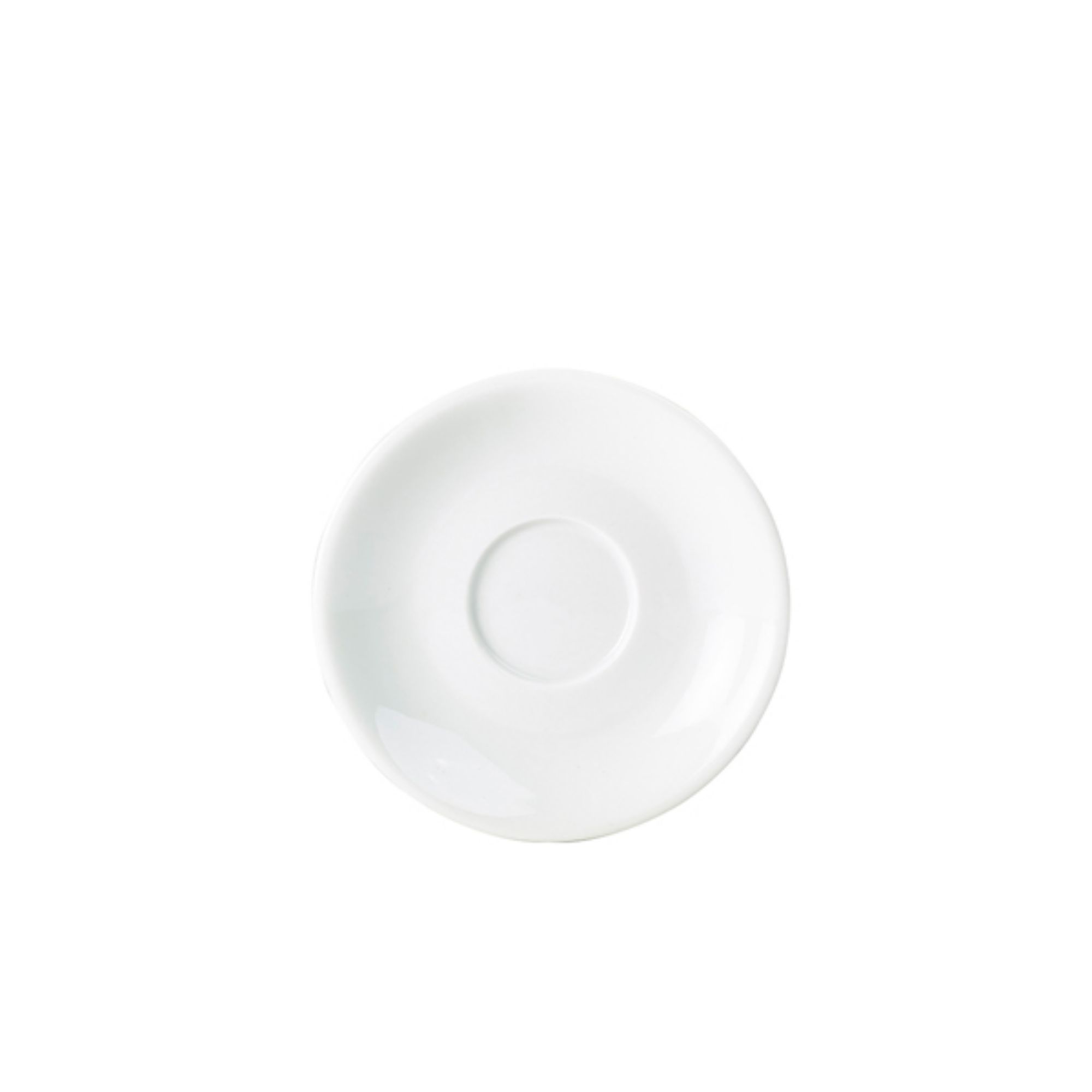 Picture of Genware Porcelain Saucer 16cm/ 6.25" - Pack of 6 - 182115