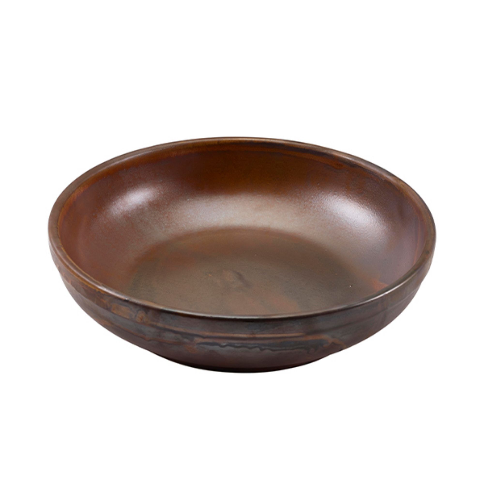 Picture of Terra Porcelain Rustic Copper Coupe Bowl 23cm - Pack of 6 - CB-PRC23