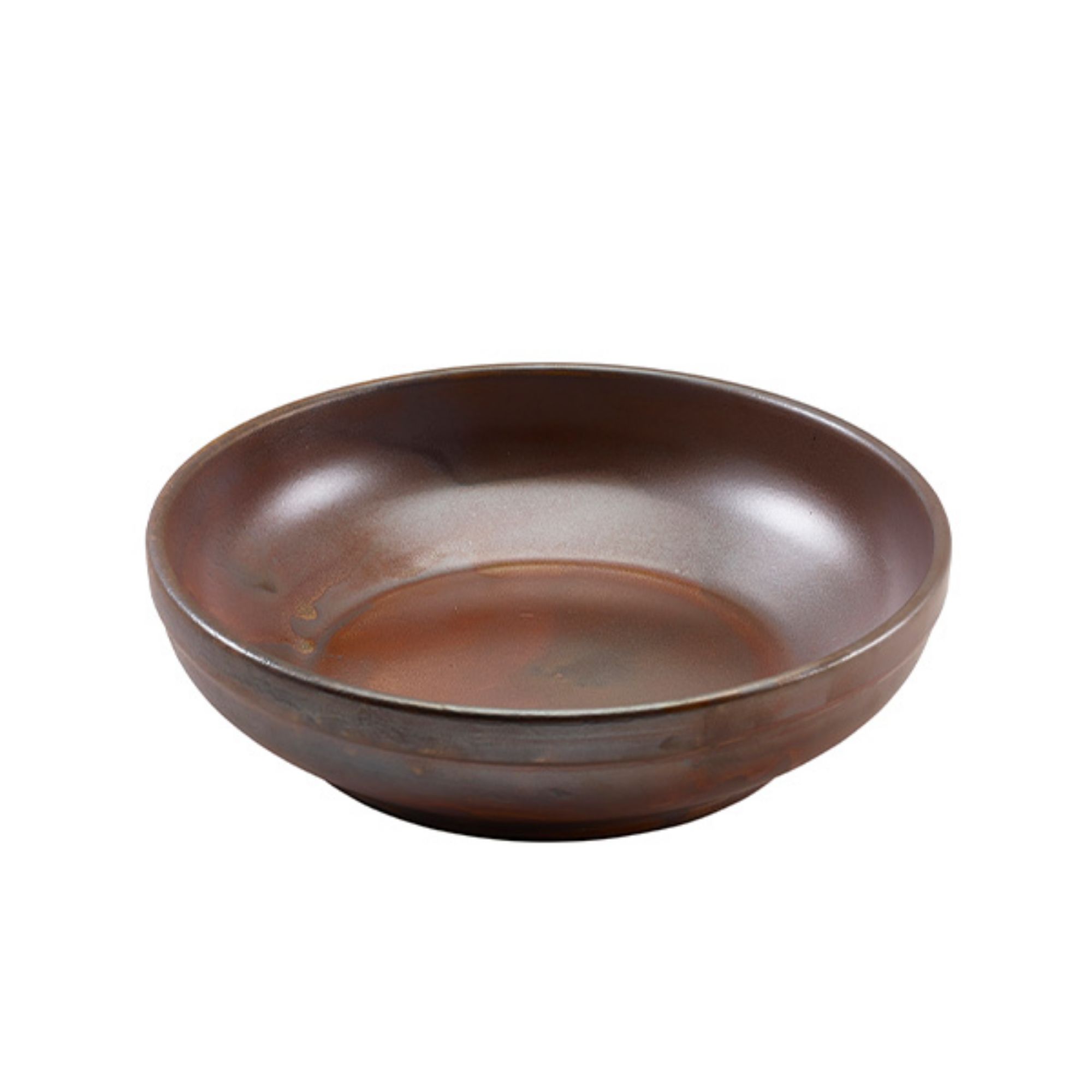 Picture of Terra Porcelain Rustic Copper Coupe Bowl 20cm - Pack of 6 - CB-PRC20