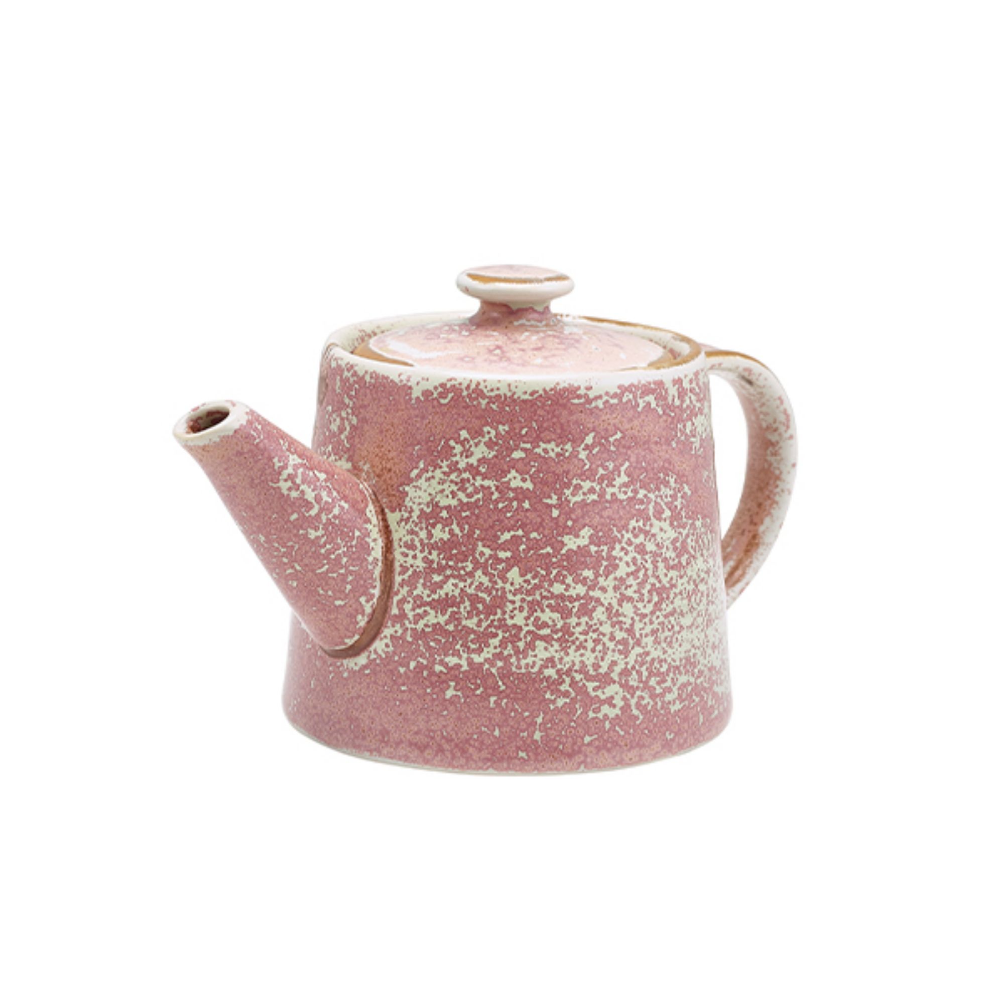 Picture of Terra Porcelain Rose Teapot 50cl/ 17.6oz - Pack of 6 - TP-PRS50