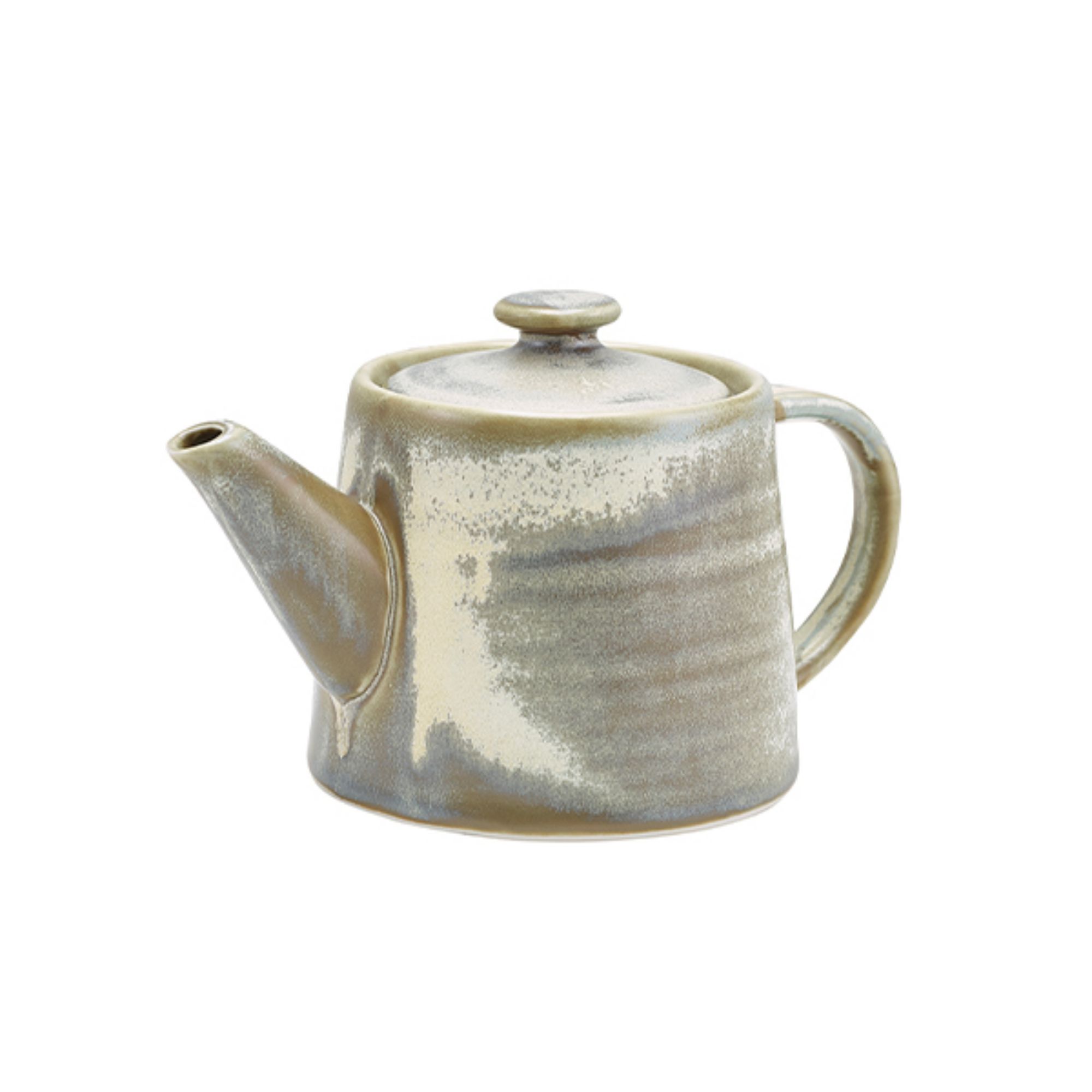 Picture of Terra Porcelain Matt Grey Teapot 50cl/ 17.6oz - Pack of 6 - TP-PMG50