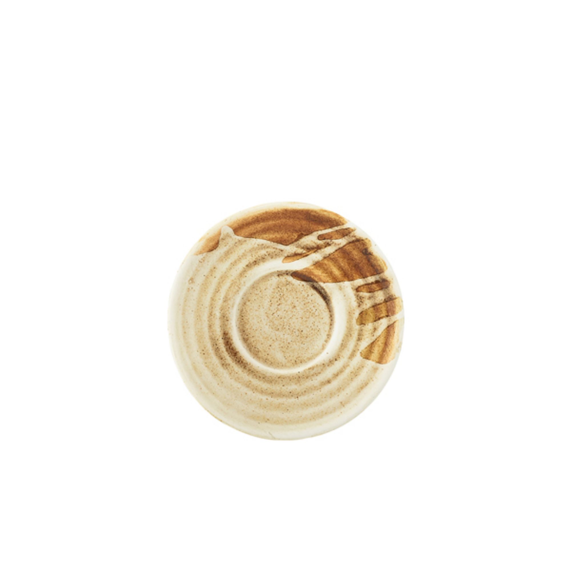 Picture of Roko Porcelain Sand Saucer 11.5cm - Pack of 6 - SCR-RKS11