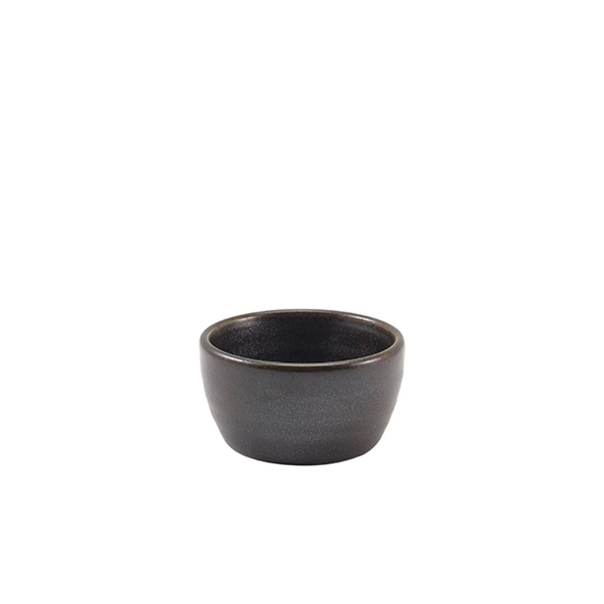 Picture of Terra Porcelain Black Ramekin 7cl/ 2.5oz - Pack of 12 - RAM-PBK2
