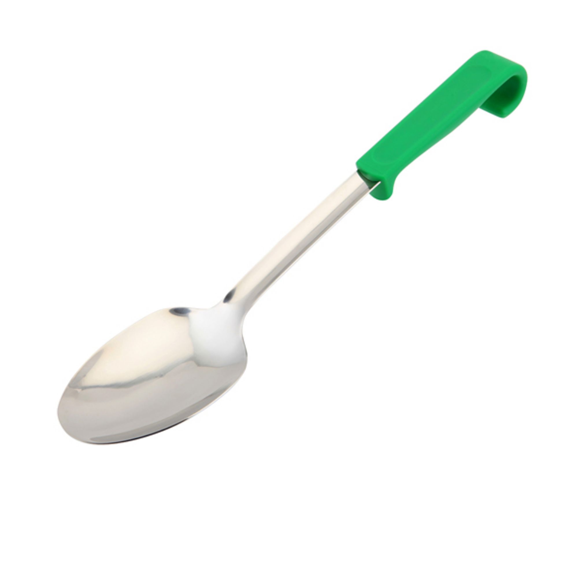 Picture of Genware Plastic Handle Spoon Plain Green - 577-04G