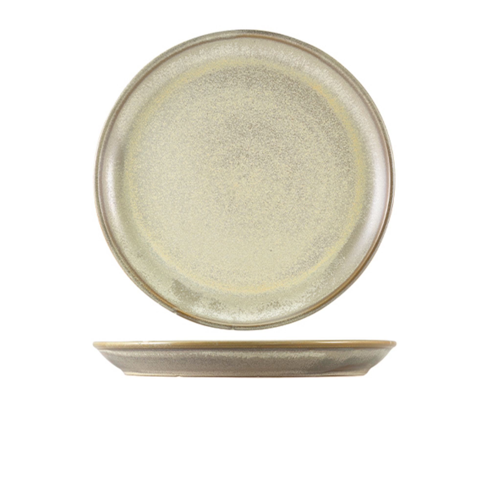 Picture of Terra Porcelain Matt Grey Coupe Plate 27.5cm - Pack of 6 - CP-PMG27