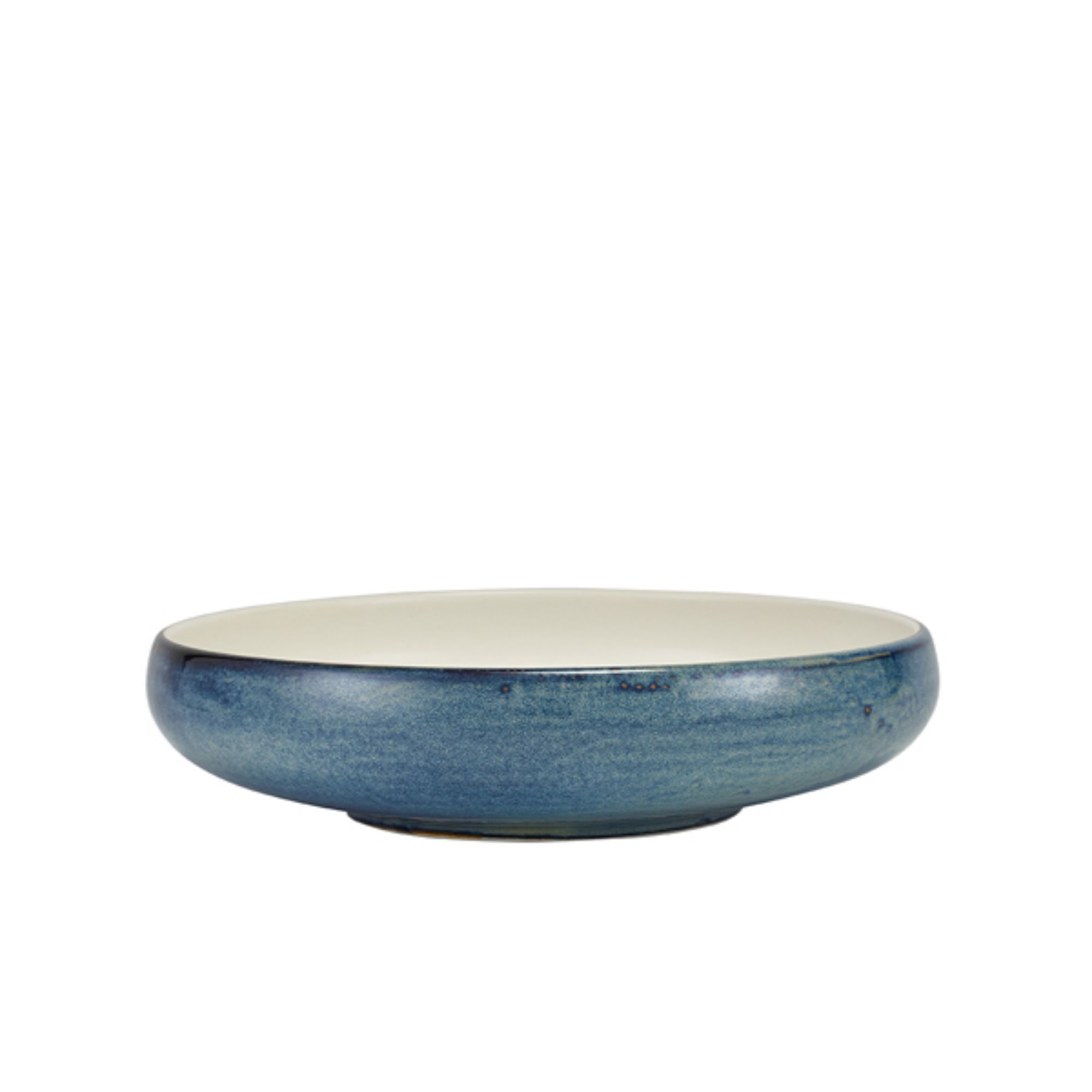 Picture of Terra Porcelain Aqua Blue Two Tone Coupe Bowl 24.5cm - Pack of 6 - CBT-PBL245