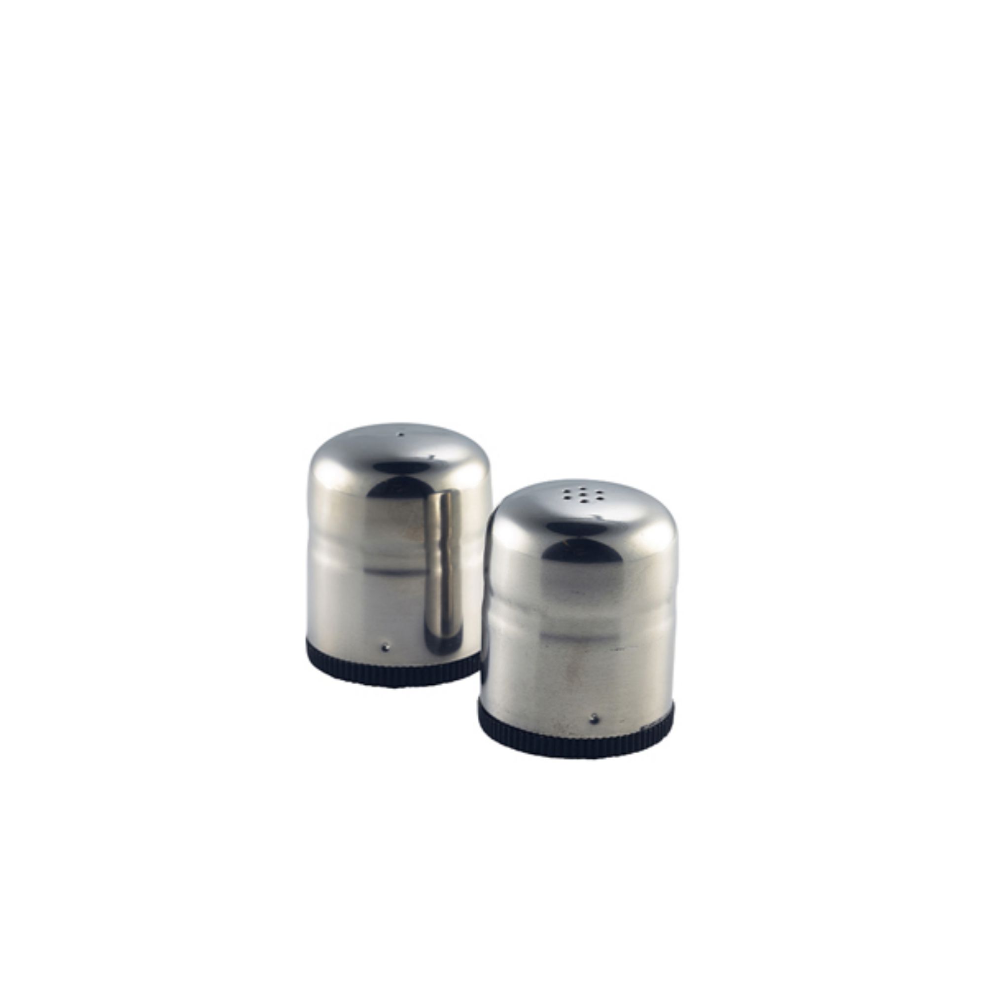 Picture of GenWare Mini Stainless Steel Salt And Pepper Set - Pack of 12 - 6068