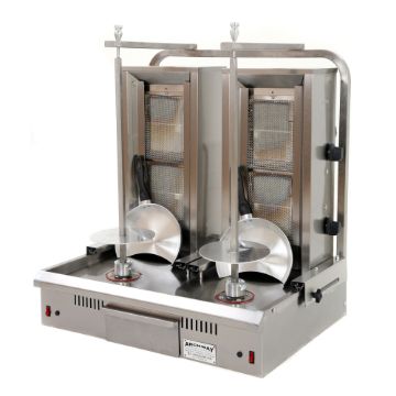 Picture of Archway Gas Twin Doner Kebab Grills 2 Burners LPG