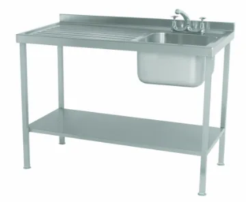Picture of Parry SINK1060L - Stainless Steel Assembled Sink Single Bowl Single Drainer Left