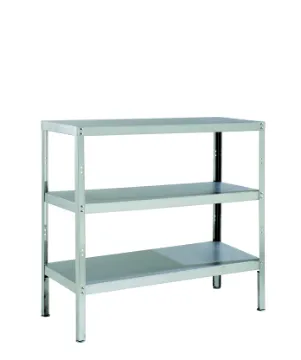 Picture of Parry RACK3S - Stainless Steel Storage Rack With 3 Shelves And Adjustable Feet 1200 x 400 x 1200