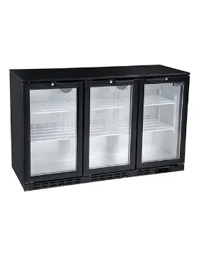 Picture of BLIZZARD Low Height Triple Sliding Door Bottle Cooler LOWBAR3SL