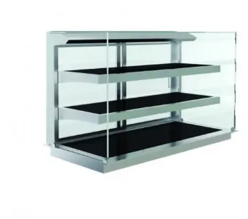 Picture of Elegance Drop In Ceran 3 Tier Heated Display - Self Service - 2 X 1/1Gn Straight