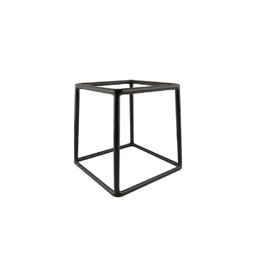 Picture of Genware Black Anti-Slip Buffet Riser 18 x 18cm