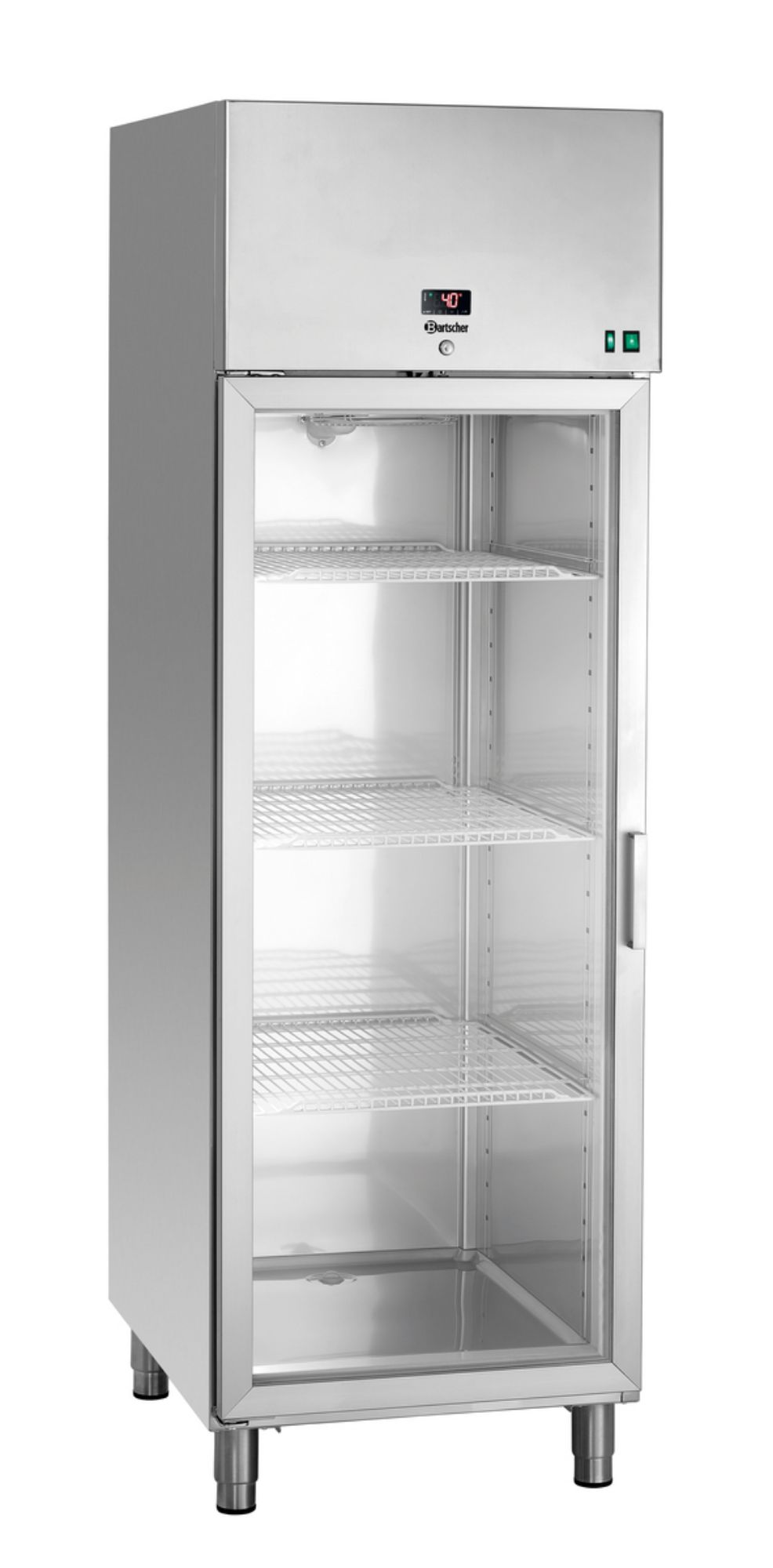 Picture of Glass-doored refrigerator 700 GN210