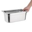 Picture of Vogue Stainless Steel 1/3 Gastronorm Tray 100mm - K933