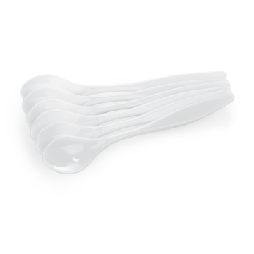 Picture of Egg spoon set White (Set of 6)