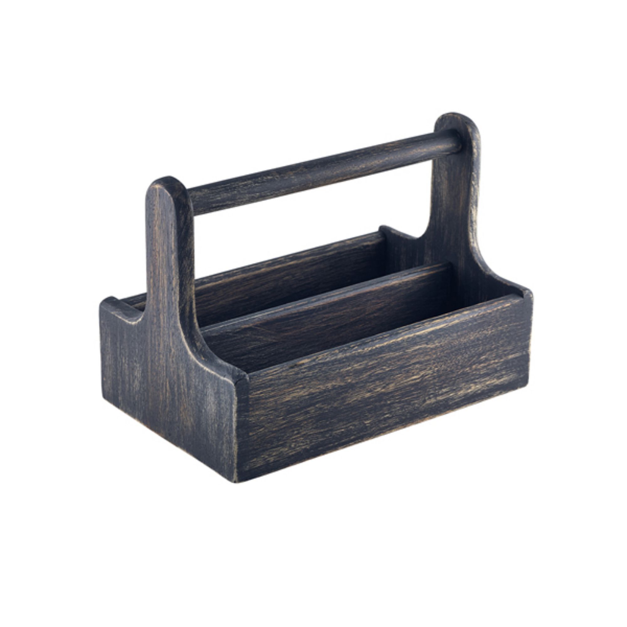 Picture of Black Wooden Table Caddy - DWTCBK