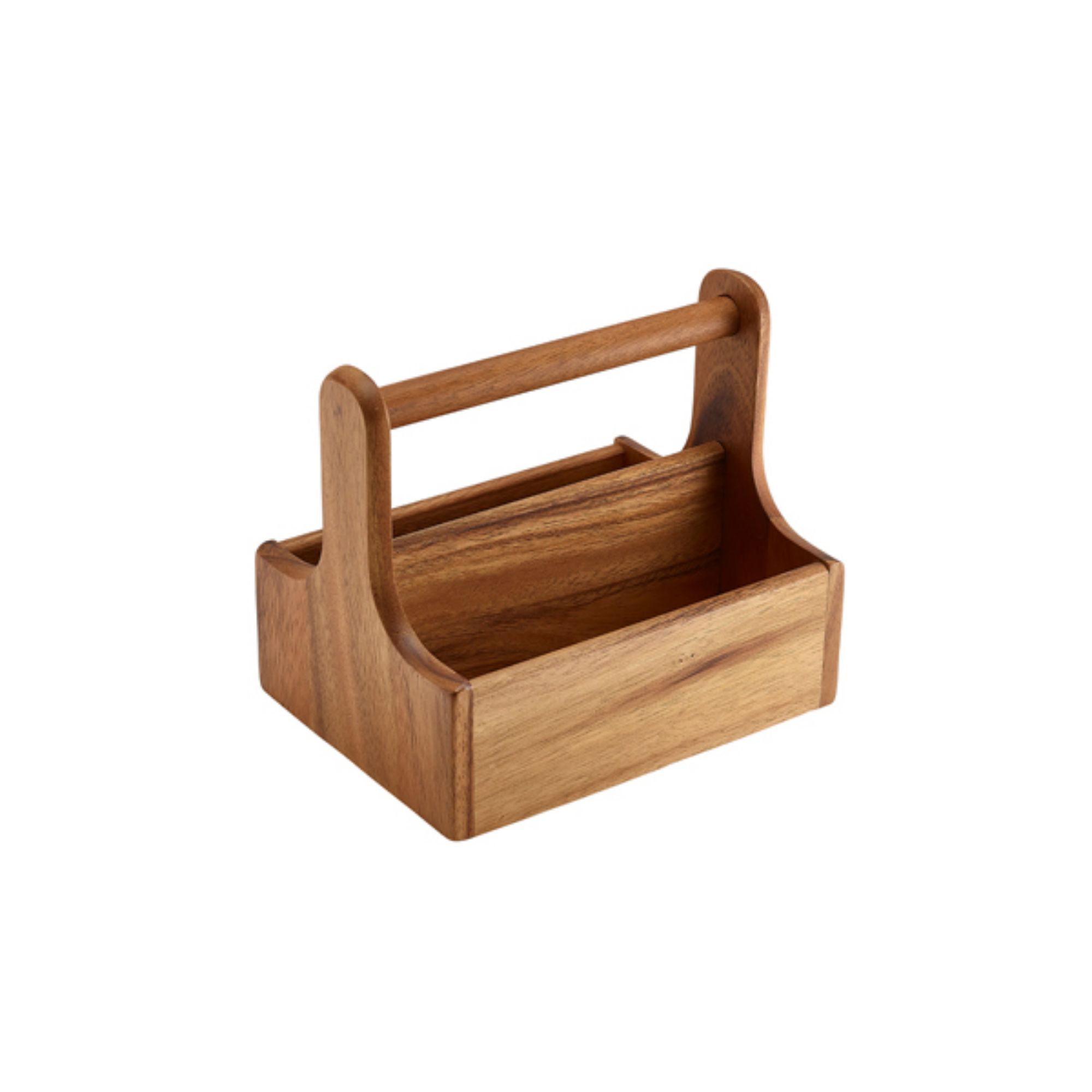 Picture of Medium Dark Wood Table Caddy - DWTC-M