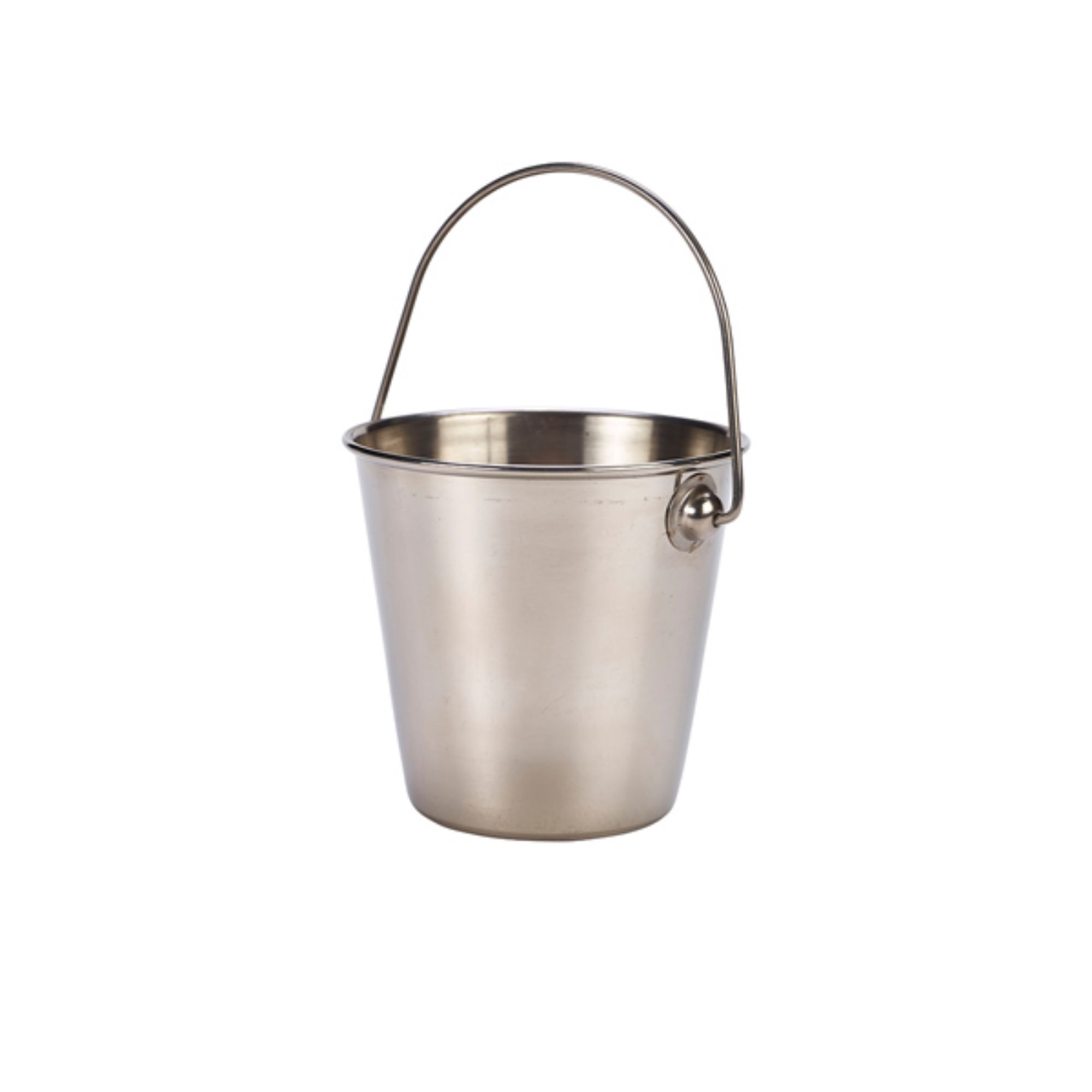 Picture of GenWare Stainless Steel Premium Serving Bucket 10.5cm - Pack of 12 - SSPB10