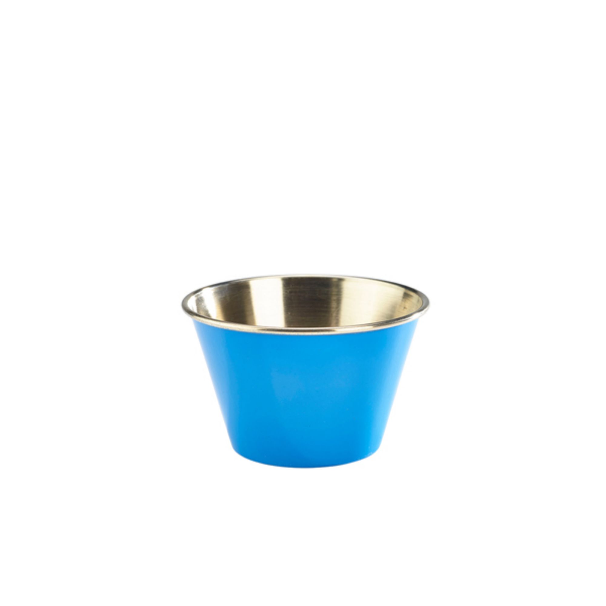 Picture of GenWare Blue Stainless Steel Ramekin 17cl/ 6oz - Pack of 24 - RAMST6BL