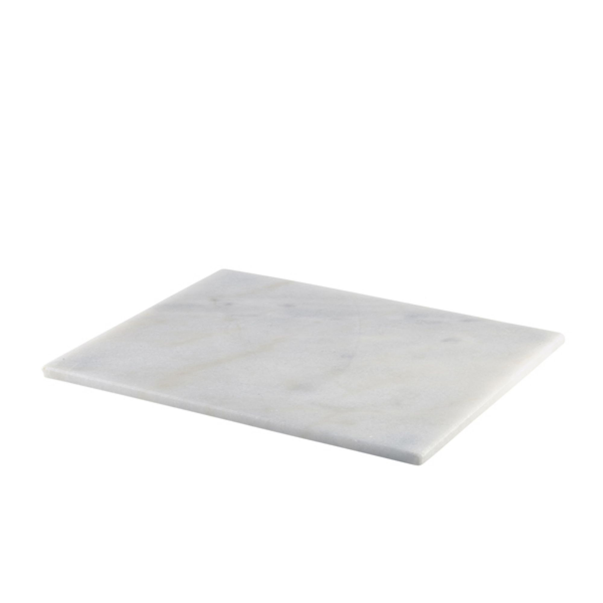 Picture of White Marble Platter 32x26cm GN 1/2 - MBL-3226W