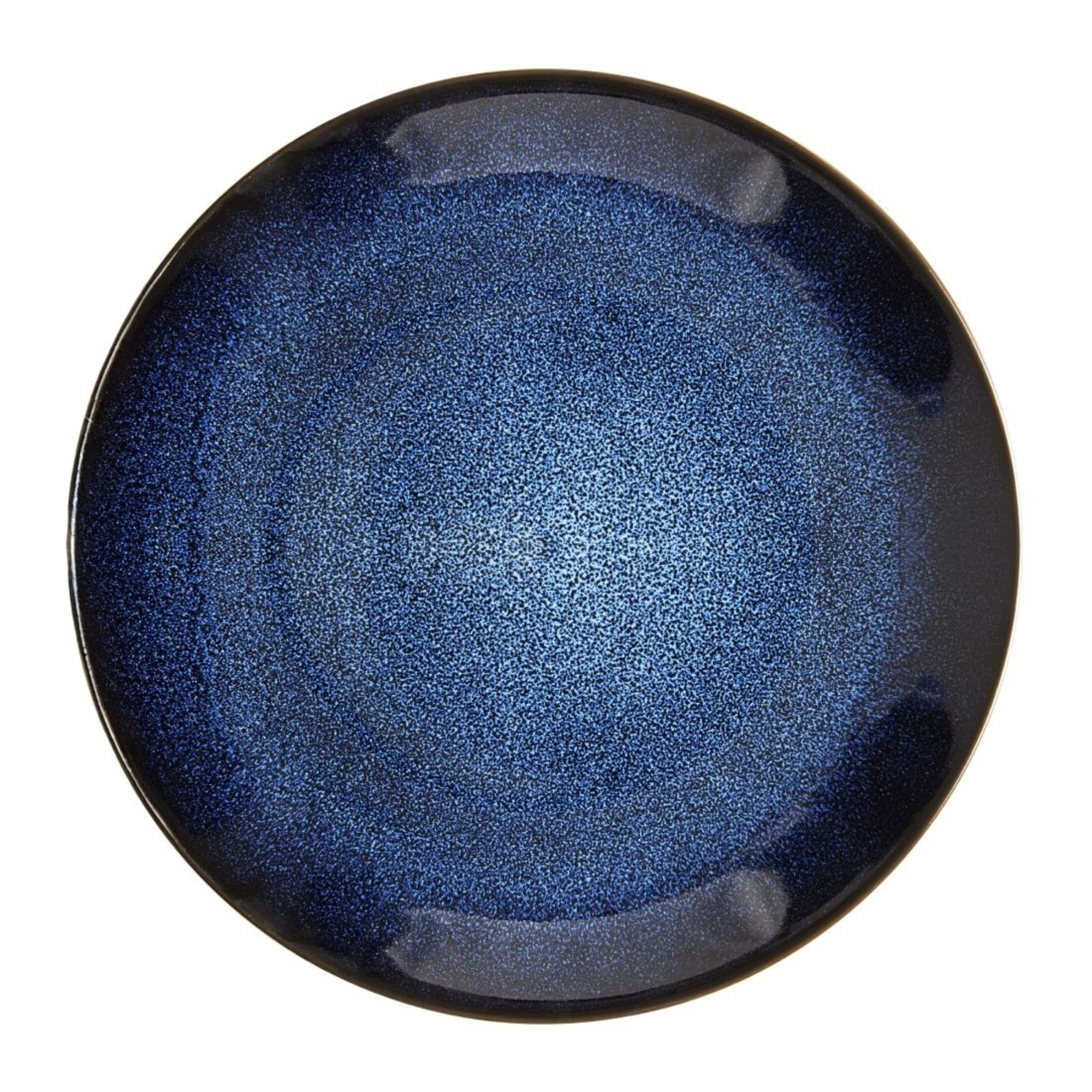 Picture of Olympia Luna Midnight Blue Coupe Plate 255mm (4 Pack)