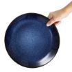 Picture of Olympia Luna Midnight Blue Coupe Plate 255mm (4 Pack) - DZ778